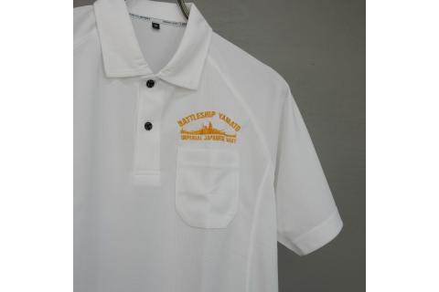 ポロシャツ【戦艦大和】ホワイト　Lサイズ