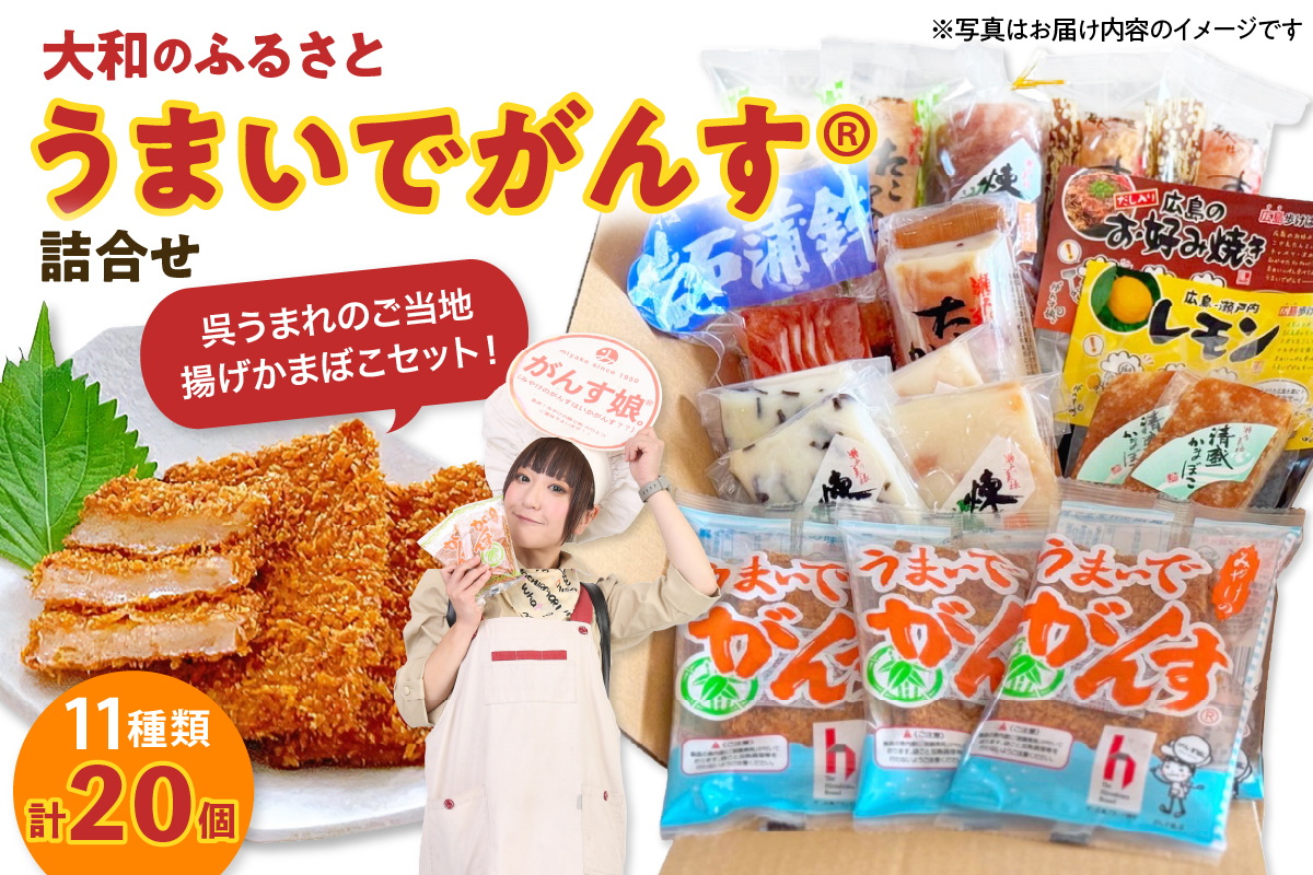 大和のふるさと　うまいでがんす詰合せ RCC-1