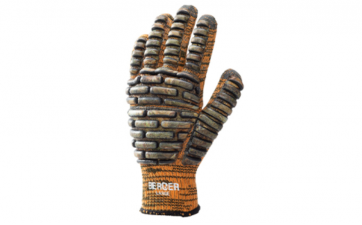 BG-1 ベルガー インパクトプロテクト リーフ柄｜キャンプ アトウドア 手袋 グローブ 打撃 挟み込み 保護 カジュアル 葉っぱ タッチパネル対応 衝撃吸収 握りやすい