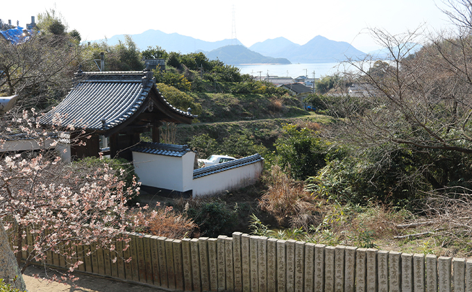 バンブーツアー 平忠盛の町、忠海の勝運寺の座禅と歴史コース ご利用券