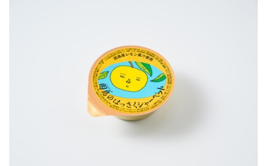 因島のはっさくシャーベット(未凍結）3箱 15個セット（1箱75g×5個入）