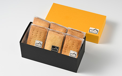 2種のキャラメルクッキーサンドの詰合せ6個入り【思いやり返礼品】