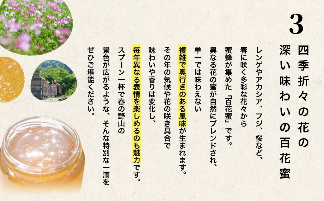 国産天然はちみつ FUKUBEE ハニーボトル 200ml 2本セット 蜂の幸せを考える養蜂家【蜂蜜 はちみつ ハチミツ 百花蜜 非加熱 ストレスフリー 養蜂 レンゲ アカシア 桜 フジ 花 ミツバチ 広島県 竹原産 国産】