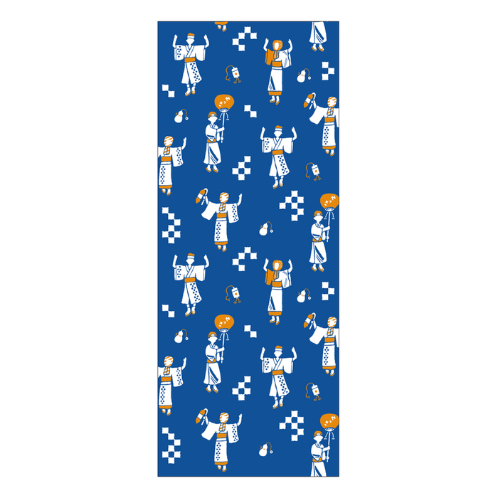 みはらのてぬぐい【三原やっさ祭り】手ぬぐい タオル ガーゼタオル 綿 プレゼント 広島県 三原市 077007