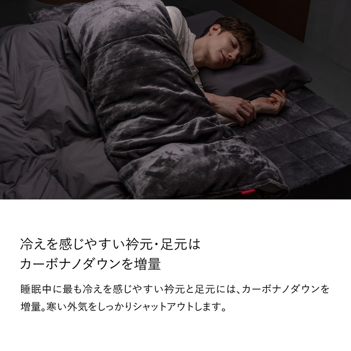 ブレインスリープ コンフォーター パーフェクト ウォーム EX シングル（SINGLE）掛け布団 ふとん カバー不要 断熱 毛布 サステナブル 219001