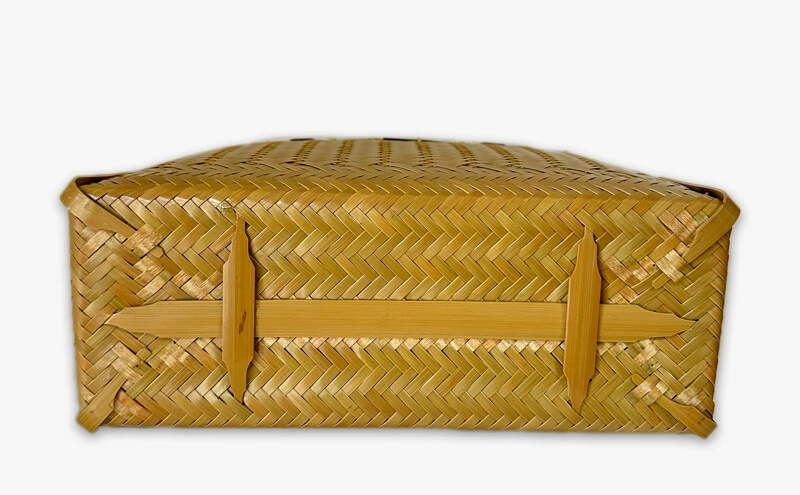 竹細工 手提げ竹籠バッグ 日用品 バッグ　132002