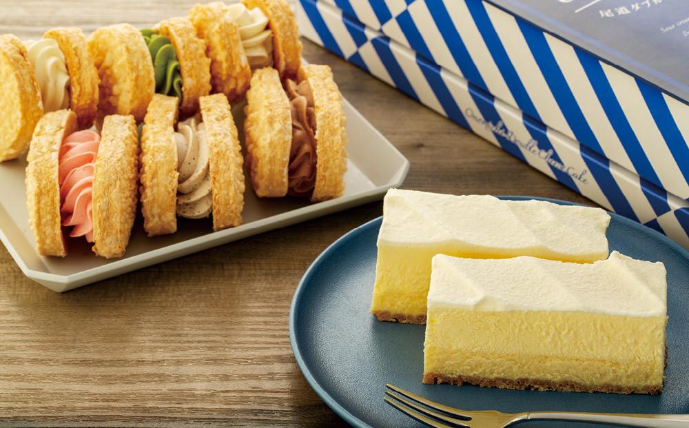 おのみちwチーズケーキ　おのみち生ダックワーズ【スイーツ お菓子 お取り寄せ レアチーズ ベイクドチーズ ケーキ おすすめ 人気 広島県 尾道市】