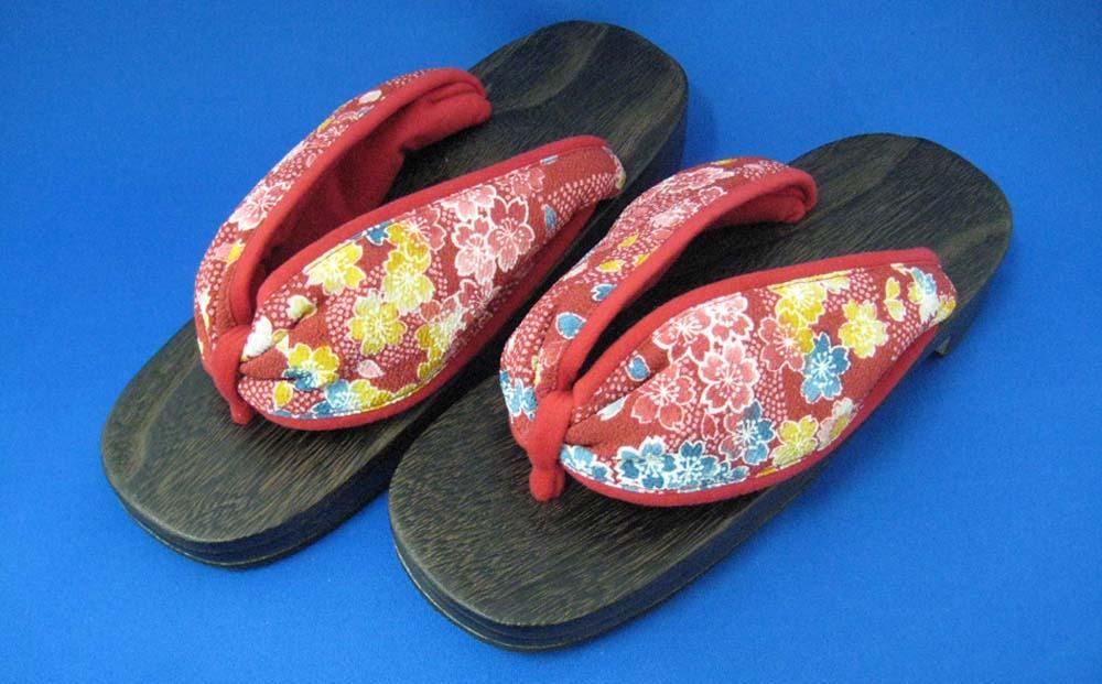 女性用下駄　K型（尾道刑務支所）【刑務所作業製品】