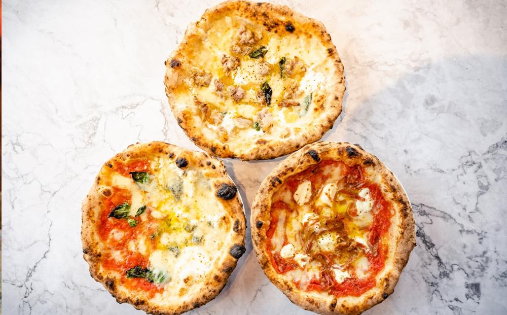 Pizzeria Felix おすすめ 人気のピッツァ 3枚セット【ピザ ピッツァ窯 冷凍 パーティ 24cm おいしい 家族 誕生日 お祝い 記念日 おうちごはん 家 ごちそう イタリアン 贈り物  尾道市 尾道 広島】