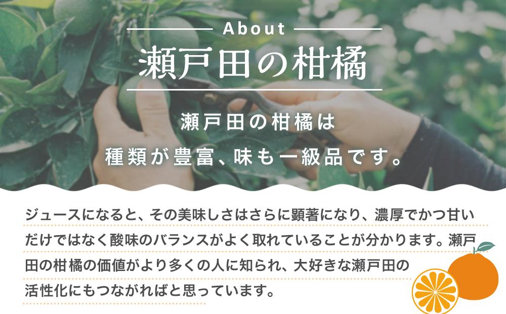 瀬戸内の柑橘100%ストレートジュース旬の大瓶（720ml）2本セット【飲料 野菜ジュース 食品 人気 おすすめ 尾道市】