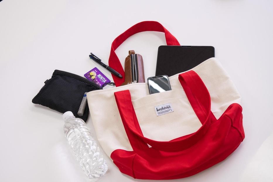 帆布（キャンバス）トートバッグＡ４サイズ【カラー： カーキー】【かばん ファッション 人気 おすすめ 尾道市】