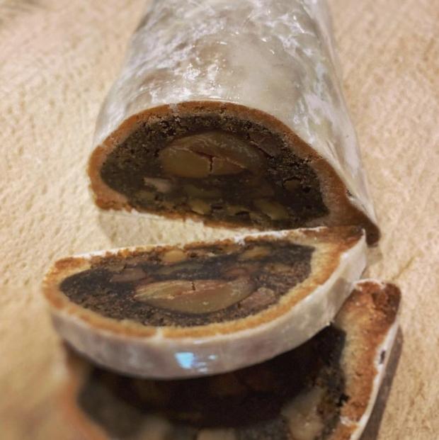 パン屋航路のシュトーレン 2種食べ比べセット（「ナッツ＆フルーツ」「コーヒーと栗」）【パン 食品 加工食品 人気 おすすめ ベーカリー パン屋航路 広島県 尾道市】