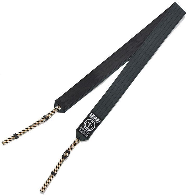 【尾道帆布】X【真田紐】40mm幅 一眼レフ用ショルダーストラップ（深緑） [尾道 帆布鞄 彩工房]【尾道 はんぷ ネックストラップ 特産品 シンプル ファッション 人気 おすすめ 広島県  尾道市】