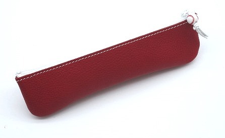 カープ×はっさくんコラボファスナーペンケース　赤