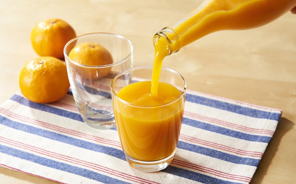 農家直送 自慢の高糖度みかんジュース 無添加 果汁 100% 720ml 2本【柑橘 フルーツ ストレート ジュース 果汁100% いんのしま 尾道 おすすめ 尾道市】