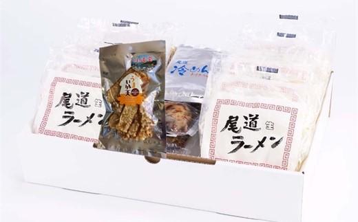 尾道ラーメン・冷めんピリカラ味・いか天セット10食 箱入り【尾道ラーメン 生めん 詰め合わせ セット ご当地グルメ いか天 冷めん ピリ辛 めん 醤油ラーメン 麺 拉麺 壱番館 お取り寄せ ご家庭用  広島県 尾道市】
