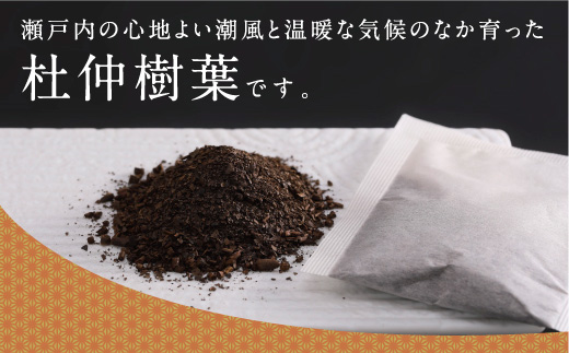 ★瀬戸内産 杜仲茶600ｇ（ティーパック）【広島県尾道市 広島 尾道 瀬戸内 ふるさと 納税 支援 支援品 返礼品 返礼 特産品 名産 特産 名産品 ティーパック ティーバッグ お茶パック 杜仲茶 お茶 茶葉 国産 カフェインレス ノンカフェイン】