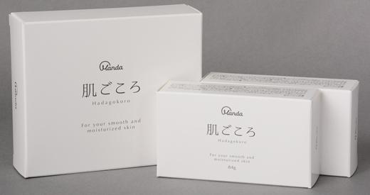 【万田発酵スキンケアシリーズ】肌ごころ（固形石けん）４個セット【洗顔 潤い 保湿 植物由来 しっとり 美容 まんだこうそ おすすめ 人気 広島県 尾道市】