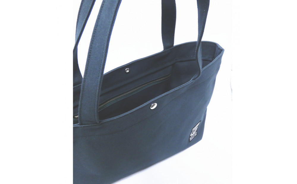 TR-B4肩掛けトート（Ｂ4対応）深緑［尾道 帆布鞄 彩工房］