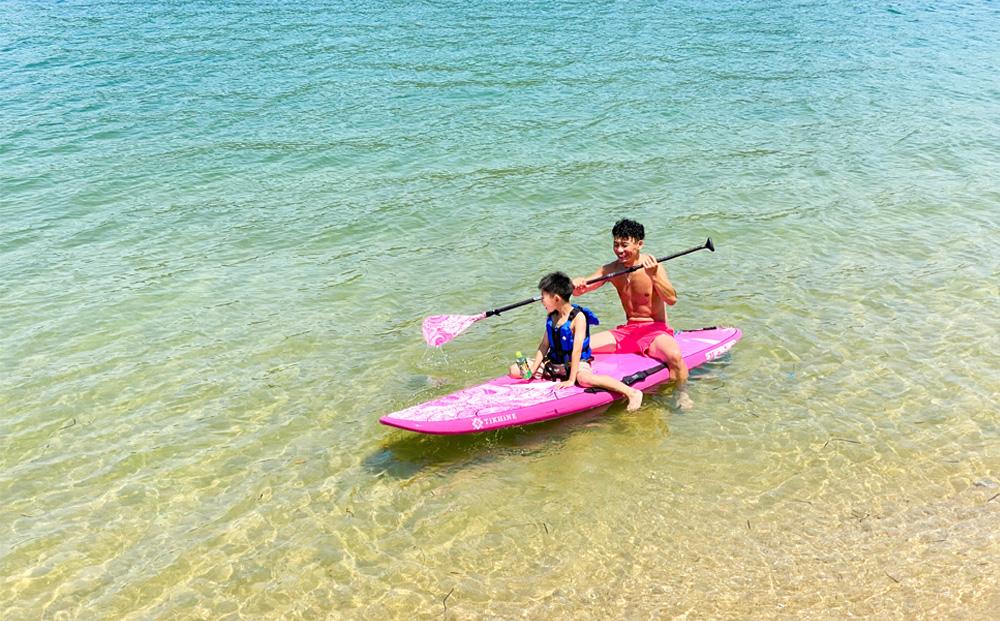 【広島・尾道】百島でSUP体験 | 2時間利用（2名様ご体験プラン）【マリンスポーツ 観光 旅行 チケット 利用券 しまなみ 瀬戸内 リゾート　離島 おすすめ 広島県 尾道市】