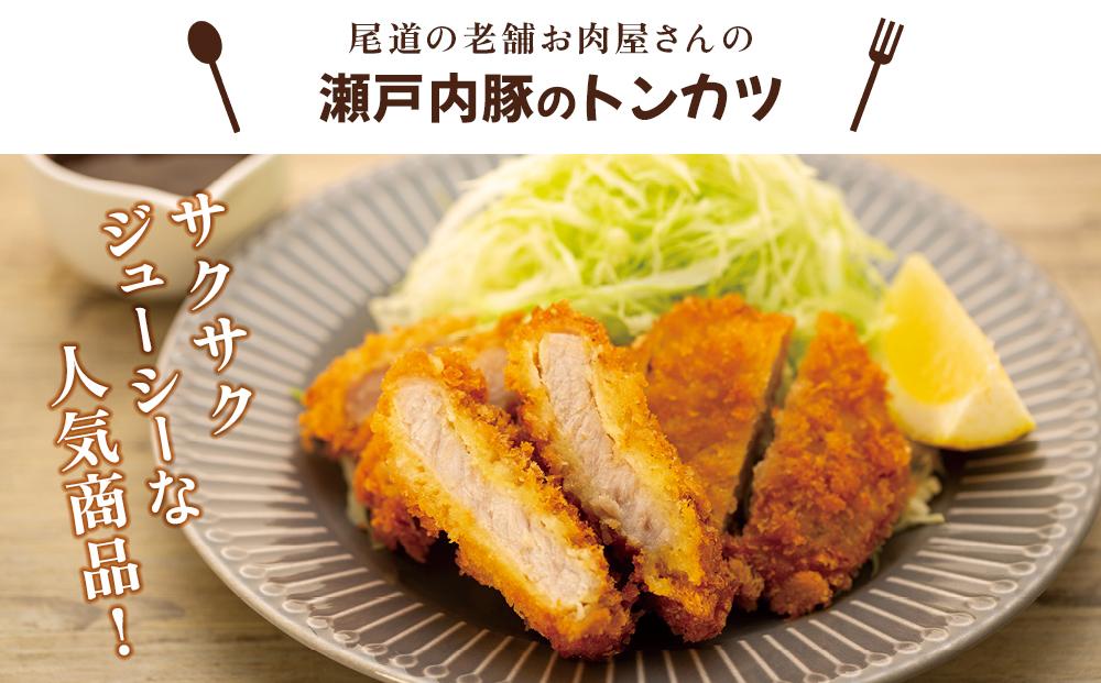 【崎本精肉店】尾道の老舗お肉屋さんの手作りコロッケ10個＆瀬戸内豚のトンカツ3枚＆牛すじカレー2袋＆ハッシュドビーフ3袋【広島県尾道市 広島県 尾道市 広島 尾道 ふるさと 納税 支援 カレー とんかつ トンカツ コロッケ 食品 食べ物 ご当地 グルメ お取り寄せ】