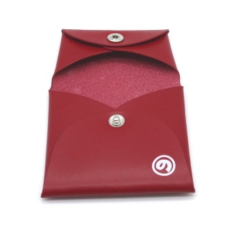 カープ×はっさくんコラボコインケース 赤【革工房いんのしま 牛革 カープ はっさくん コインケース】