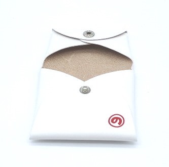 カープ×はっさくんコラボコインケース 白【革工房いんのしま 牛革 カープ はっさくん コインケース】