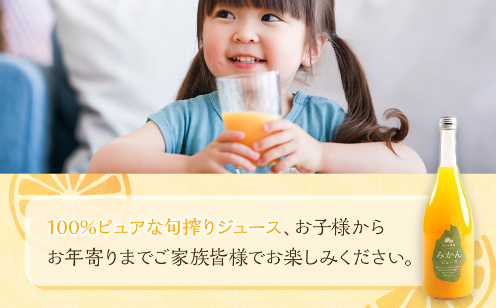 100%ピュア高根島みかん旬搾りジュース　2本セット