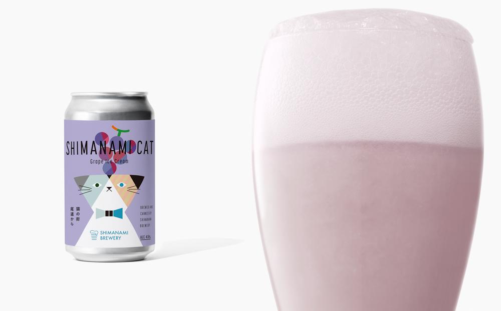 アイスクリームとフルーツなどのお酒　季節のネコ飲み比べ 12本（2種類×6本）【お酒 さけ 人気 おすすめ ギフト 尾道市】