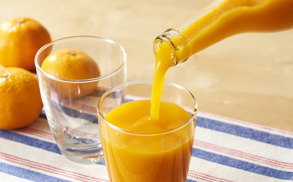 農家直送 自慢の高糖度みかんジュース 無添加 果汁 100% 720ml 2本【柑橘 フルーツ ストレート ジュース 果汁100% いんのしま 尾道 おすすめ 尾道市】