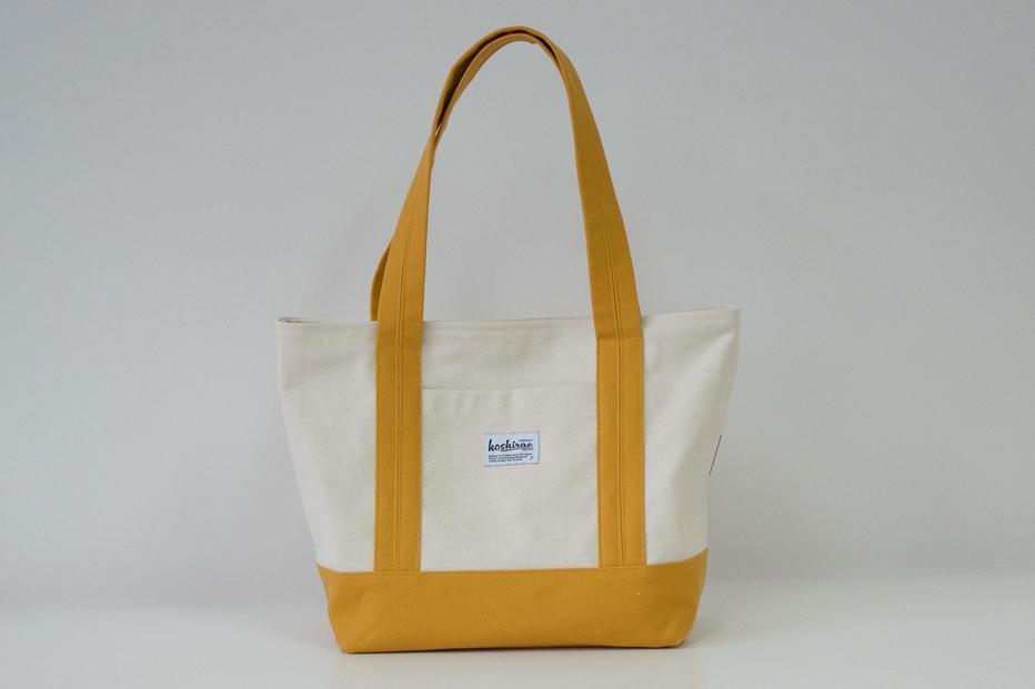 帆布（キャンバス）トートバッグＡ４サイズ【カラー： カーキー】【かばん ファッション 人気 おすすめ 尾道市】