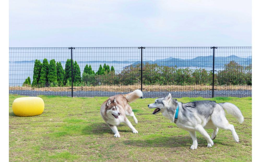愛犬と泊まる絶景グランピング「LEMON FARM GLAMPING しまなみ」宿泊補助券 15,000円分