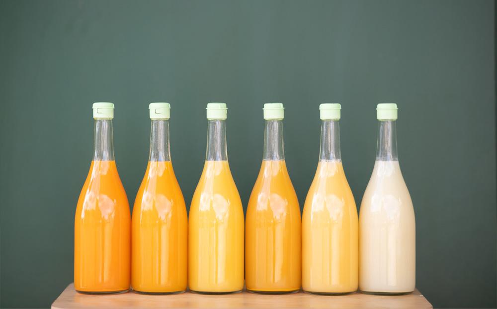 瀬戸内の柑橘100%ストレートジュース旬の大瓶（720ml）6本セット【飲料 野菜ジュース 食品 人気 おすすめ 尾道市】