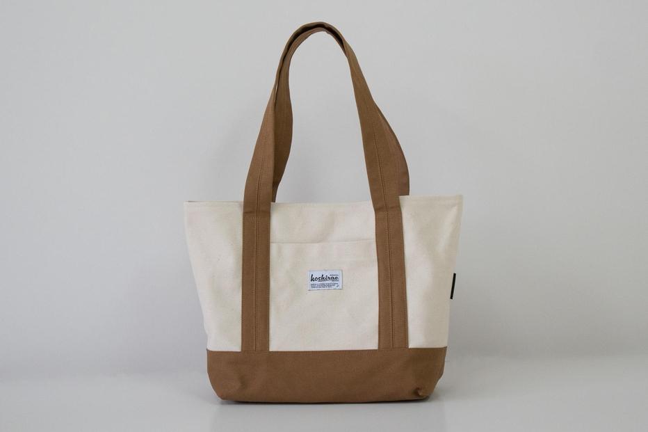 帆布（キャンバス）トートバッグＡ４サイズ【カラー：グレー】【かばん ファッション 人気 おすすめ 尾道市】