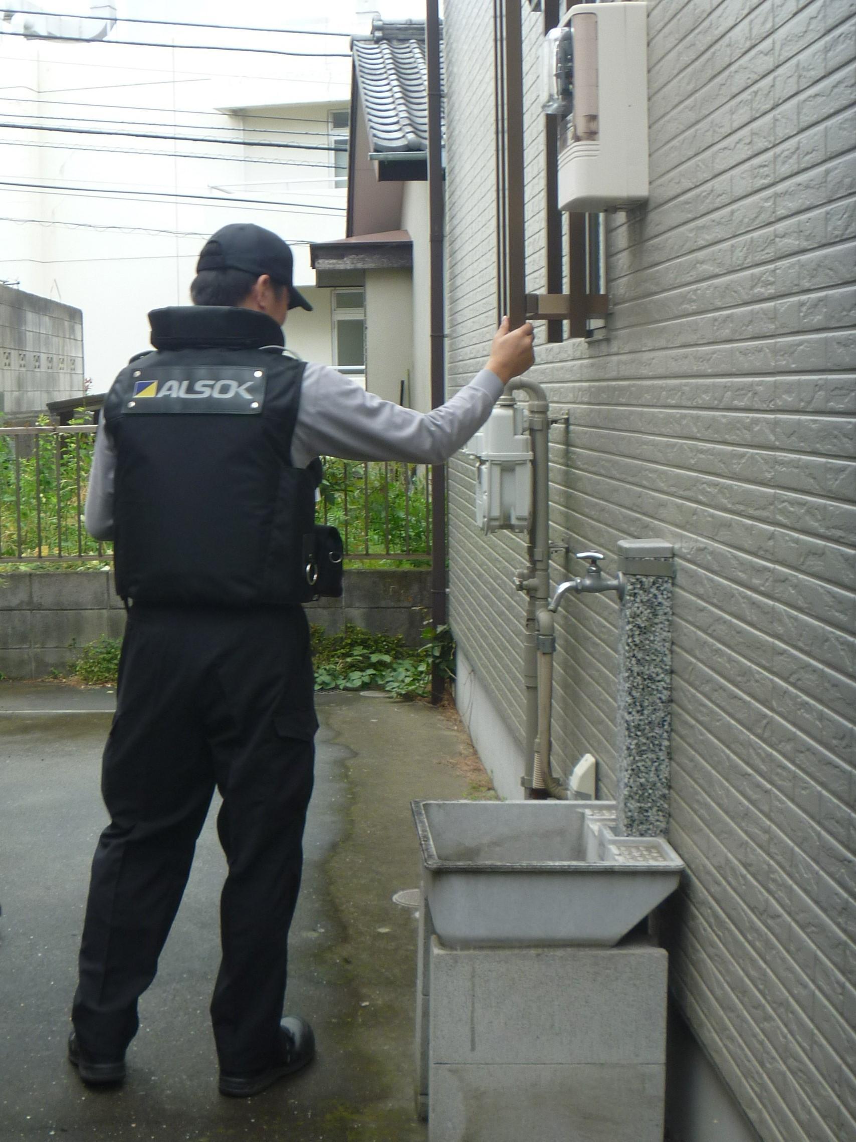 HOME ALSOK るすたくサービス 12ヶ月間【見守り セキュリティ セキュリティサービス 空き家 留守宅 チケット 券 おすすめ 尾道市】