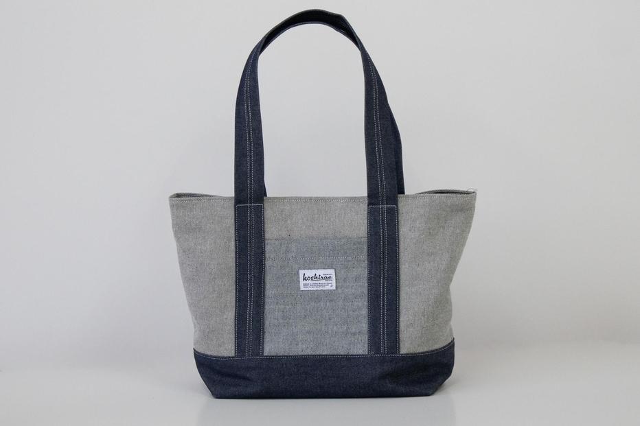 デニムトートバッグＡ４サイズ【かばん ファッション 人気 おすすめ 尾道市】