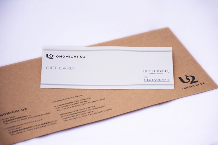 【ANA】ONOMICHI U2「GIFT CARD」