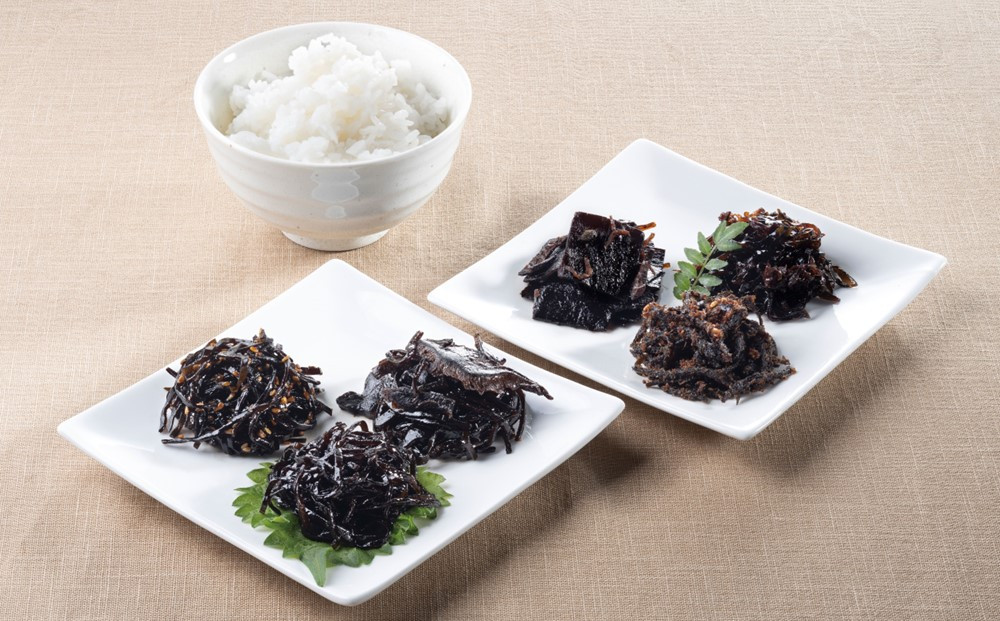 特上しそ昆布など佃煮6品入り　ほほえみ昆布佃煮セット