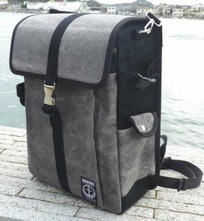 大人の帆布ランドセル【大和】　墨　[尾道 帆布鞄 彩工房]【尾道 はんぷ バッグ かばん 特産品 シンプル ファッション 人気 おすすめ 広島県  尾道市】