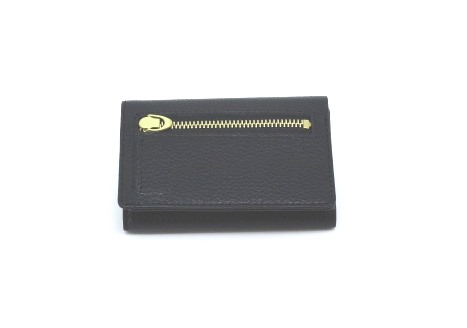 ★【限定20／ブラック】コンパクトウォレット【革工房いんのしま 牛革 財布】