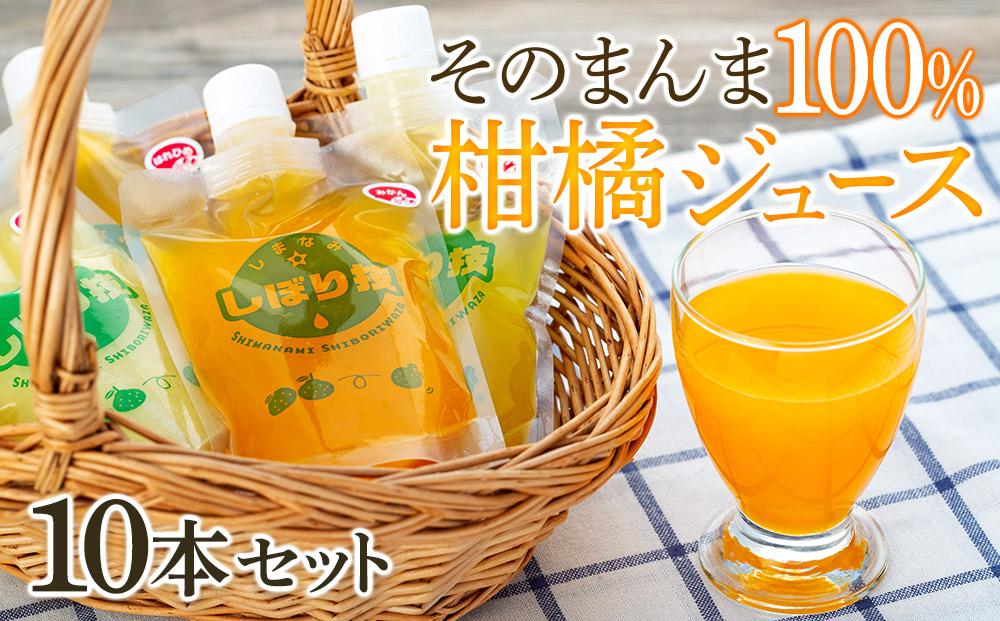 そのまんま100％柑橘ジュース詰合せ10本セット