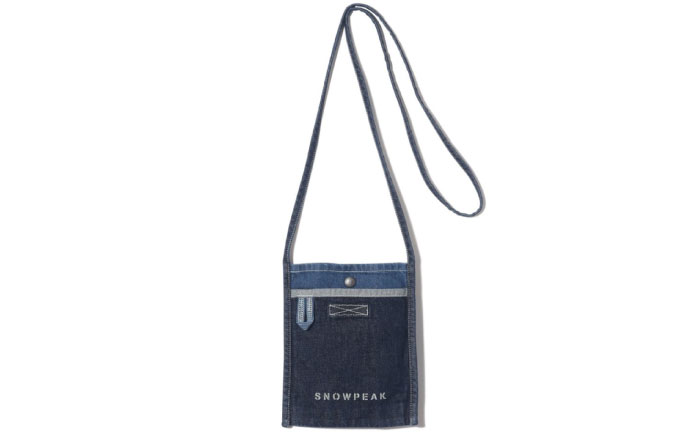 バック FUKUYAMA Denim Sacoche（カラー：Indigo） 広島県福山市/株式会社スノーピーク サコッシュ ショルダーバック デニム レディース メンズ 斜めがけ [BACO011]