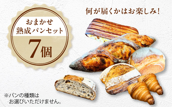 パン こだわりパン7個（おまかせ）セット Fujiwara/広島県福山市 全粒粉 バゲット 食パン クロワッサン 食品 加工食品 人気 おすすめ ベーカリー おまかせ [BAAB001]