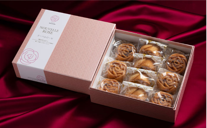 スイーツ ヌーベルローゼ 10個入り スイーツ 洋菓子 マロンドール フィナンシェ ケーキ 洋酒 菓子 おかし デザート 食品 人気 広島県福山市/株式会社マロンドール [BABS004]