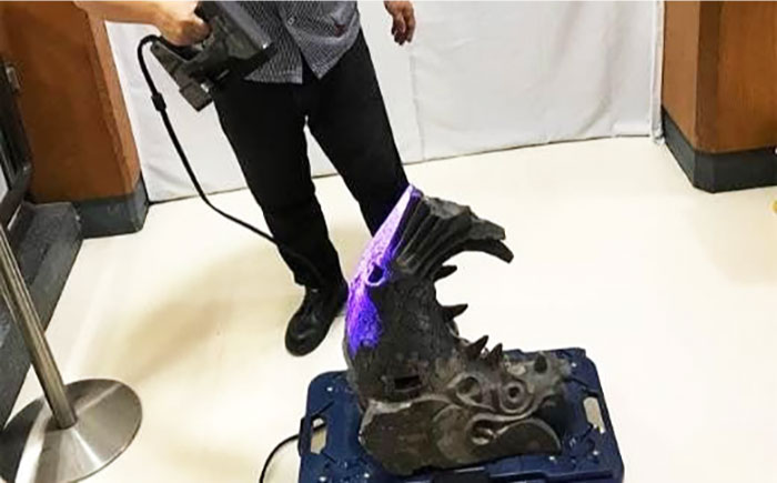 受注生産 置物 福山城築城400年記念「伝伏見櫓鯱（シャチホコ）」1/10スケール 広島県福山市/株式会社キャステム インテリア 縁起物 歴史 城 ペーパーウエイト 文鎮 日用品・雑貨[BACE001]