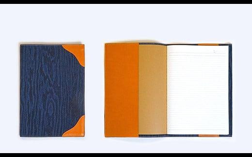 ブックカバー ノートカバー A4 スタンダード ブックカバー デニム ノート 本 カバー 文庫本 お洒落 おしゃれ 木製 本革 広島県福山市/有限会社アルファ企画 [BAFB016]