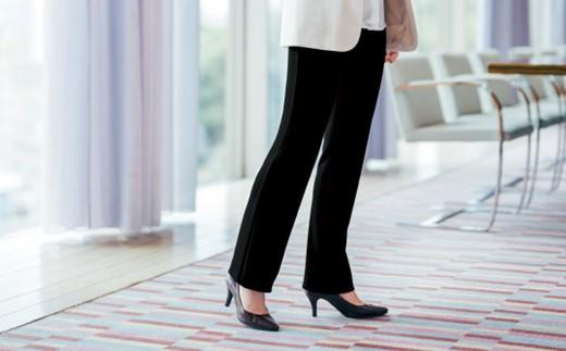 ボナンザ ストレートパンツ (ブラックLL・股下75cm)  ARIKIパンツ ファッション レディースファッション パンツ レディースパンツ リラックスフィット 女性用 服 広島県福山市/有木株式会社 [BAFM207]