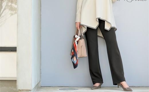 ボナンザ ストレートパンツ(ダークグレーS・股下65cm)  ARIKIパンツ ファッション レディースファッション パンツ レディースパンツ リラックスフィット 女性用 服 広島県福山市/有木株式会社 [BAFM217]