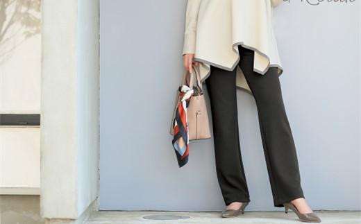 ボナンザ ストレートパンツ(ダークグレーL・股下75cm)  ARIKIパンツ ファッション レディースファッション パンツ レディースパンツ リラックスフィット 女性用 服 広島県福山市/有木株式会社 [BAFM227]