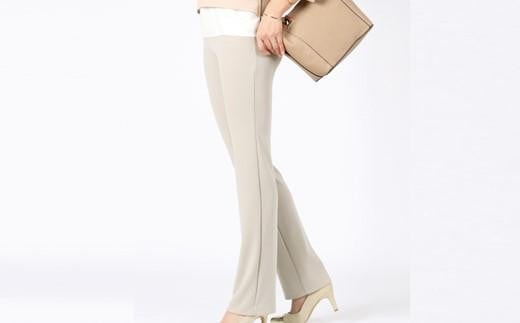 ボナンザ ストレートパンツ(アイボリーM・股下80cm)  ARIKIパンツ ファッション レディースファッション パンツ レディースパンツ リラックスフィット 女性用 服 広島県福山市/有木株式会社 [BAFM249]